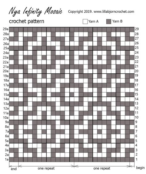 Printable Mosaic Crochet Patterns Free